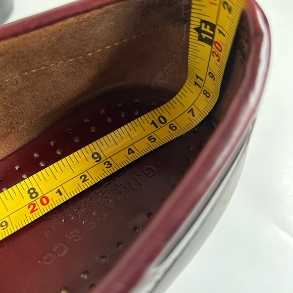 G.H. Bass & Co burgundy tassel kiltie Weejuns loafers drees shoes slip ons - Picture 12 of 16